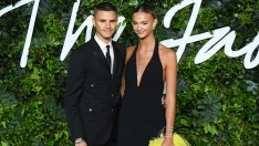 Новите Дейвид и Виктория: Ромео Бекъм и Миа Регън с първа поява на червения килим