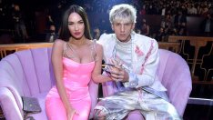 Стилни и влюбени: Меган Фокс и Machine Gun Kelly на червения килим