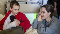 Анджелина Джоли за срещите с бежанци: Благодаря, че споделихте историите си с мен