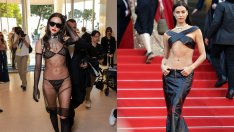 Чар или бедствие - голата Ирина Шейк на фестивала в Кан