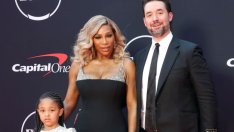 Серина Уилямс се появи в топформа с дъщеря си Олимпия и съпруга си Алексис