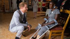 Принц Хари, в ролята на баща на Арчи и Лилибет, с трогателно послание за малките деца, страдащи в Ангола