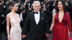 Майкъл Дъглас и Катрин Зита-Джоунс на предпразничен туризъм в Индия