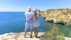 Влюбени в морето: Константин и Надя с фотосесия 