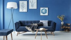 Изненадващите синьо-зелени тонове, които ще доминират в интериора през 2025