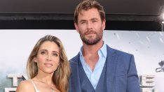 Крис Хемсуърт и жена му Елза Патаки сложиха край на слуховете за раздяла