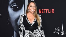 С рокля в басейна? Марая Кери го може