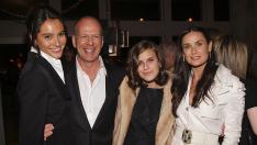 Брус Уилис обръсна главата на дъщеря си