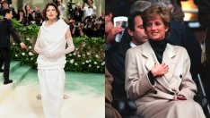 Как Линда Еванджелиста помага на принцеса Даяна да застане на корицата на Vogue