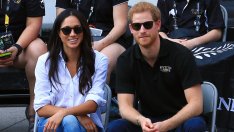 Меган Маркъл – най-големият фен на принц Хари по време на спортно събитие