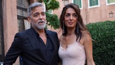 Всички гледаха Амал Клуни, но тя гледаше само Джордж Клуни