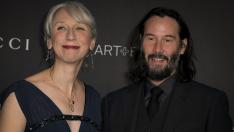 Киану Рийвс и Александра Грант уловени от папараци на арт разходка в Берлин