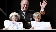 За празниците – показаха четирите деца на принц Албер