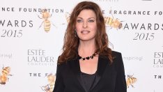 Линда Еванджелиста дойде със сина си Августин на подписването на книгата си