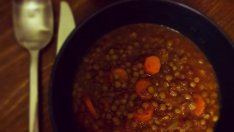 Зимна супа от леща