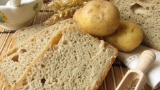 Хляб с картофено пюре