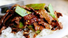 Телешко със зелен фасул