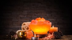 Лампа с хималайска сол за по-чист въздух