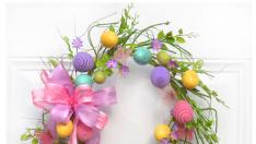Великденска украса в нежни нюанси