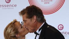 Три пъти за щастие: Дейвид Хаселхоф се ожени