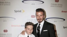 Синът на Дейвид Бекъм тръгва по неговия път