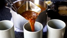 Печена доматена супа с чедър