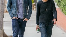 Мег Райън с мъжа до нея – синът ѝ Джак Куейд