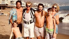 Род Стюарт събра синовете си в Малибу