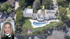 Именията на звездите в Ел Ей – зелени, а наоколо суша