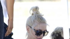 Гуен Стефани показа третия си син Аполо