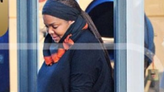 Бременната Джанет Джексън излезе на светло