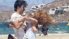 Линдзи и Игор се сбиха на плажа (ВИДЕО)