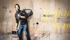 Стив Джобс като мигрант от Сирия