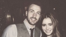 Крис Евънс и Лили Колинс са гаджета