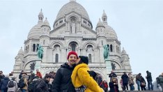 Дара с гадже в Париж