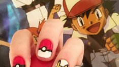 Тенденции 2016: Нокти с покемони