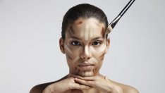 Как да контурираме лице без грим?