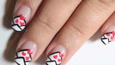 Маникюр за Свети Валентин: Любовни писма