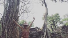 Ева Лонгория замина на меден месец в Камбоджа