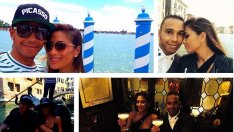 Никол и Люис празнуват годишнина във Венеция