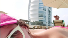 Цвети Стоянова събира тен в Дубай