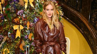 Блясък, красота и стил – Роузи Хънтингтън-Уайтли е зашеметяваща на партито на Burberry