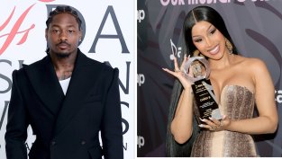 Гаджето на бременната Карди Би, Стефон Дигс, се оказа баща на 5-месечно бебе