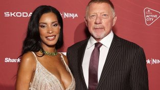 Борис Бекер изведе на първа разходка новородената си дъщеря