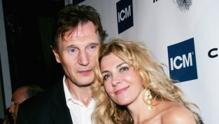 Лиъм Нийсън за момента, в който се влюбва в покойната си сега съпруга Наташа Ричардсън