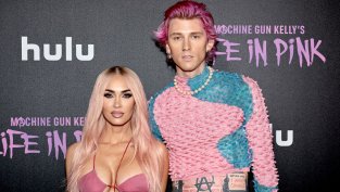 Меган Фокс и MGK направиха семейна разходка с малката си дъщеря Сага