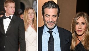 Роклята – същата, мъжът – друг: Анистън с копие на роклята, която е носила с Брад Пит, на първата си поява с Джим Къртис