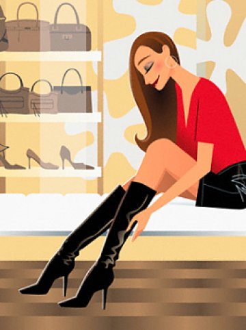 Стискаме палци с намирането на ботуши. Илюстрация: СВ