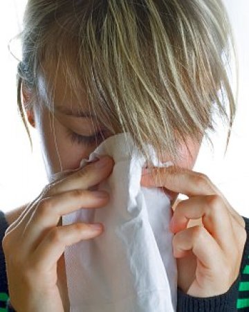 Кърпичка ще спре бацилите, които причиняват зимните настинки и грипове. Снимка: sxc