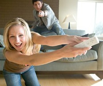 Играта с Wii може да бъде не само забавна, но и много динамична и изпотяваще. Снимки: sxc